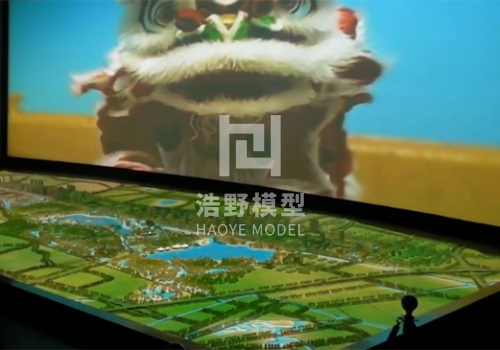 數字產業(yè)園投影沙盤