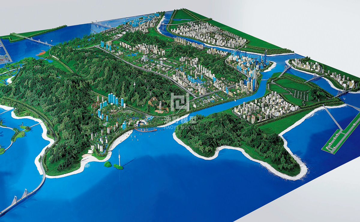 珠海-橫琴灣沙盤